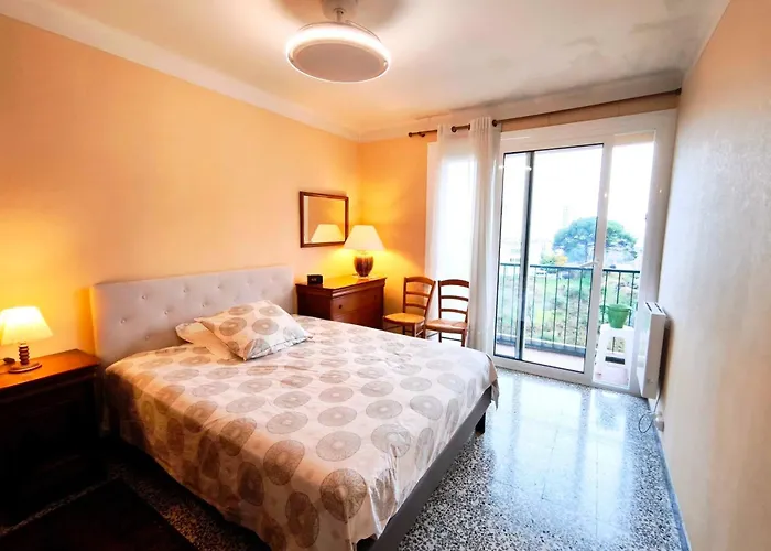 Bright With Balcony In Apartment Ajaccio (Corsica)